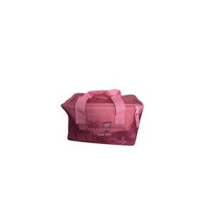 Trader Joe's Mini Insulated Reusable Tote Shopping Bag Pink 1.5 Gallons